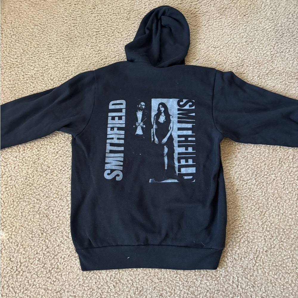 Smithfield Black Graphic Hoodie